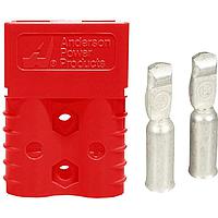 Anderson Power Products 6802G3 Connectors SB120 RED #6 AWG W/ 120A 6 AWG CONT
