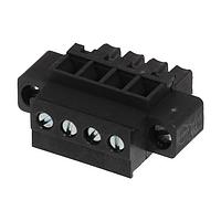 Molex 39517-2004 Plugs 3.81MM EURO PLUG VER VERT ME RWE BLK 4CKT