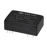 CUI Inc PYBE10-Q24-D15 Isolated 15/-15 Vdc, 0.333/-0.333 A, 10 W, 9 - 36