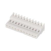 AMP Connectors - TE Connectivity 4-640621-1 Receptacle Housing 11P MTA100 CONN ASSY F/T NATL