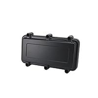 Bud Industries ANS-3807-B Electrical Enclosures Aluminum Enclosure with EMI/RFI Shielding Gasket Black (7.6 X 3.8 X 2.6 In)
