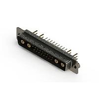 EDAC 627-21W4624-7TA Mixed Contact D-Sub Connectors Vertical Combo Dsub