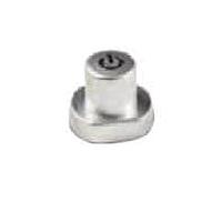 C&K 400EBA01E Round Translucent cap slvr pnt powersymbol