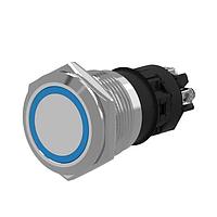 EAO 82-5152.12A4 Indicator Actuator 82-5152.12A4.Illuminated pushbutton.momentary.19 mm.stainless steel.flush/flat.point.red/green.24 V.screw terminal