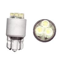 JKL Components LE-0903-04W Single Color Based LEDs White 24V DC T-3 1/4 Wedge Base
