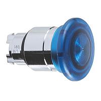 SCHNEIDER ZB4BW463 Momentary 40MM ILLUM.MUSHROOM 2 POS.MOMENTARY,BLUE
