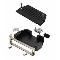 MH Connectors MHED-DS25S-K Two Piece Backshell 25WAY HOOD - SLIDELOCK