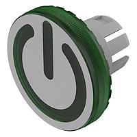 EAO 84-7111.503 Lens GRN PLASTIC LENS TRSPRNT W-SLVR GRAY