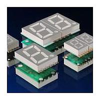 Lumex LDD-SMHTA302RISUGT LED Displays .30" 7-Seg H-Temp 568nm Green Gry/Wht