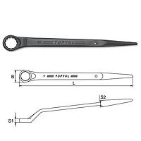 TOPTUL AAAS6565 Single Ring Wrench 45° Offset (65mm)