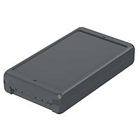 BOPLA 96015244 Enclosures ENCLOSURE, BOCUBE, 231 X 125 X 40MM, RAL 7024, POLYCARB V0, GRAPHITE GRAY, B 221304 PC-V0 7024