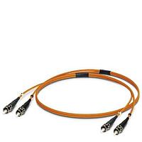 PHOENIX CONTACT 2901817 Fiber Optic Cable Assemblies FL MM PATCH 5,0 ST-ST