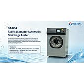 GT-D34 Fabric Wascator Shrinkage Tester Guide