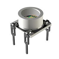 Merit Sensor PMDG-015-000 Board Mount Pressure Sensors Pressure sensor, 15 psig, uncompensated, mV, thru-hole mount, chimney, no gel