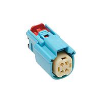 Molex 300361-2011 Female Connector Assembly MX150 Mid-Voltage ASSY 2 Row w/ Conn Pos Assurance Blue A/4