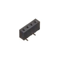 GCT (Global Connector Technology) BF090-04-A-1-N-D Board to Board & Mezzanine Connectors 4w,  2mm Pitch Socket, SIL, SMT, Dual Ent, Type B1, GF,Tube