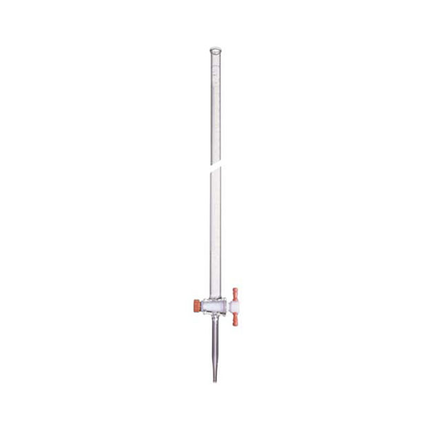 Laboratory burette used for precise liquid dispensing in titration work