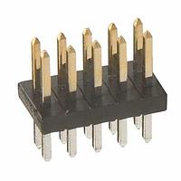 Harwin M50-3500542 Pin Strip 5+5 DIL PIN HDR VERT Au/Sn