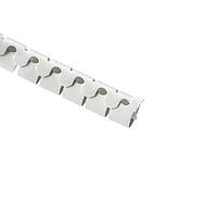 HellermannTyton 161-64216 Spiral Wraps Helawrap, HWPP16, 5/8" (16mm) Dia, PP, White, 100 ft/reel