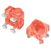 Broadcom ALMD-LG37-XZ002 Single Color LEDs LAMP 4MM RED AlInGaP 40x100deg