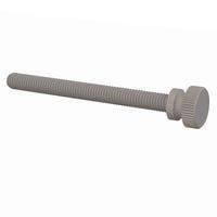Essentra Components 091032200T Thumb Screw Knurled Thumb Screw, #10-32 Thread, 2 Lg