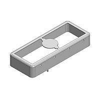 Masach Tech MS415-10F-NS EMI/RFI Shield Frame, Two-Piece 41.5 x 16.8 x 6.8mm Two-piece Drawn-Seamless RF Shield/EMI Shield FRAME (Nickel-Silver)
