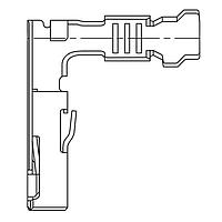 JST Automotive SSQS2-A04GI-P-P Connectors SQSII Connector Fem Terminal .8mm