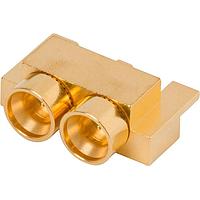 Amphenol SV Microwave 9311-60035 Multi-Port Connectors SMP Male Edge Launch Connector 2 Port FD