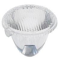 LedLink Optics LL01CR-BNE40L06 Lens Assembly Single Lens 19.4 x 14.9mm 40 deg