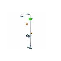 TECHSAFE EM304A1 Emergency Shower And Eyewash Stations (Shower: >75.5 L/min, Eyewash: >11 L/min)