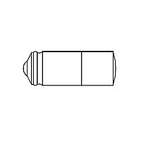 E-Switch 50004-23 Single Color Based LEDs BULBS FOR L1, RED