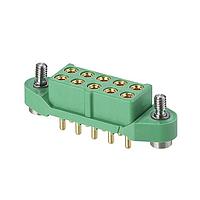 Harwin M300-FV31045F2 Connectors 5+5 Pos Female Vertical Conn