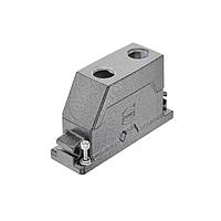 HARTING 19405241422 Hoods 24B HPR Compact Hood, LC (narrow), Screw Locking, Top Entry, 2xM32