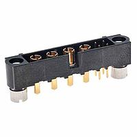 Harwin M80-5T10405M2-04-331-00-000 Power to the Board 4P 3MM MALE VERTICAL PC TAIL GOLD