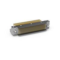 AirBorn RM672-300-312-9501 Connectors 6 Row R/A Plated TH PCB Conn w/Mnt Ears