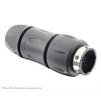 Eaton Souriau-Sunbank UTGX1JC1419P Receptacles In line receptacle, with cable gland backshell, for 19 male contacts,  IP68/69K