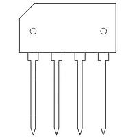 Micro Commercial Components (MCC) GBL208-BP Single Phase Bridge 2A 800Vr 560Vrms 800V 80A Ifsm 1.05V