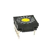 NKK Switches FR01FC16P-W-S Rotary Switches 16 POS COMP CODE FLSH STRT PC WSHABLE
