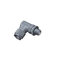 Amphenol LTW MSAS-08BMMA-SR7001 Sensor Cables / Actuator Cables M12 Circular Metric Connector, A Code, Metal, 2A, 08 pins, Male Connector, Male Contact, Right Angle, Screw Thread, Solder, Field Installable, F4.5 - F6.5mm, IP67 Mated