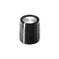 P&B PKG40B1/8 Cylindrical Knob .437" LINE IND/ALL STR RIB KNOB