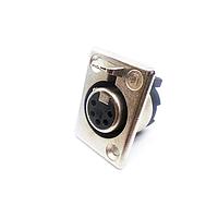 Deltron 702-0500 Connectors NIKL/SILV PANEL 5C