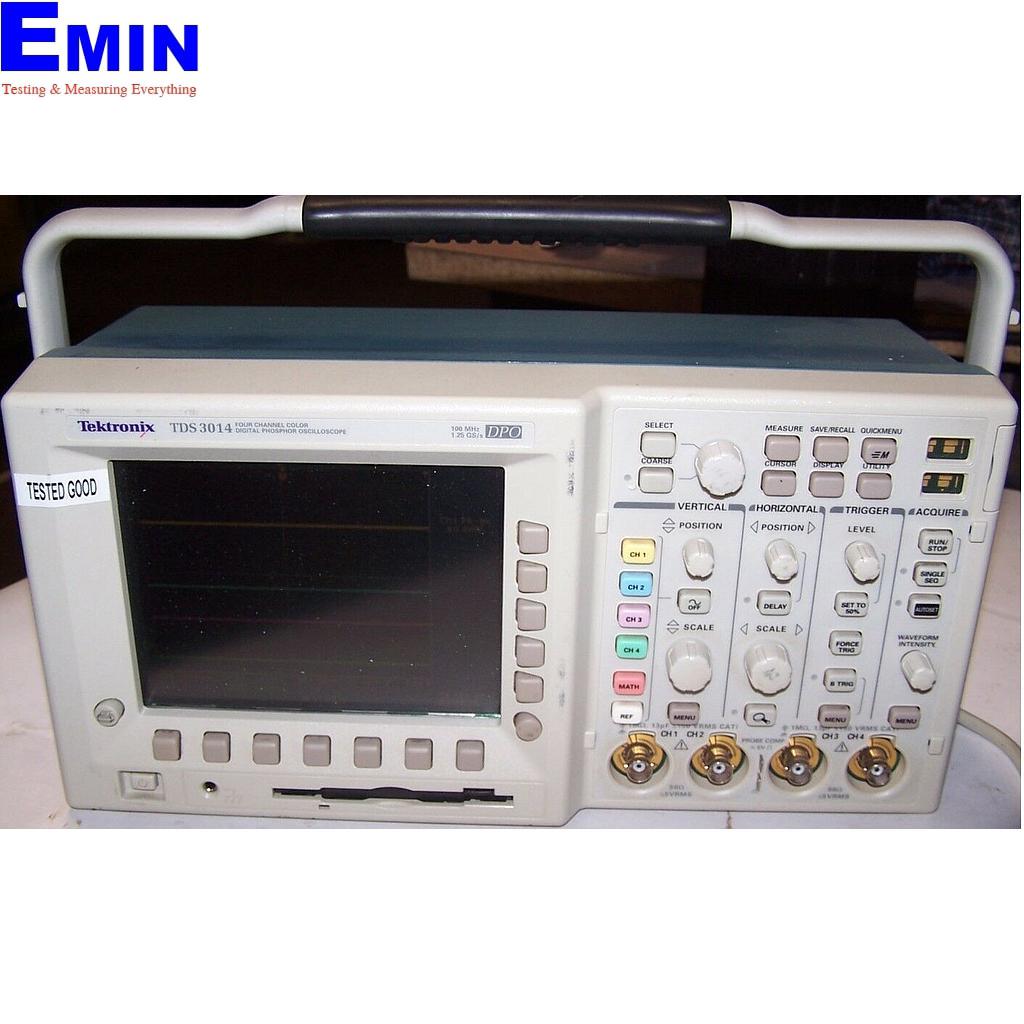 Tektronix TDS3014 Digital Oscilloscope Rental Service | EMIN.ASIA
